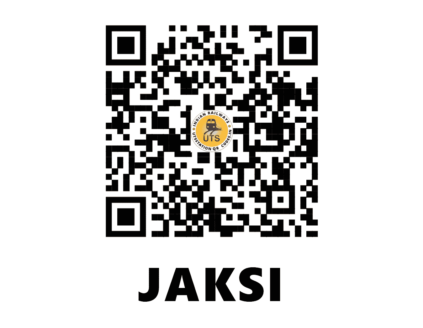 UTS QR Code for JAKSI - JKS - WR (GUJARAT)