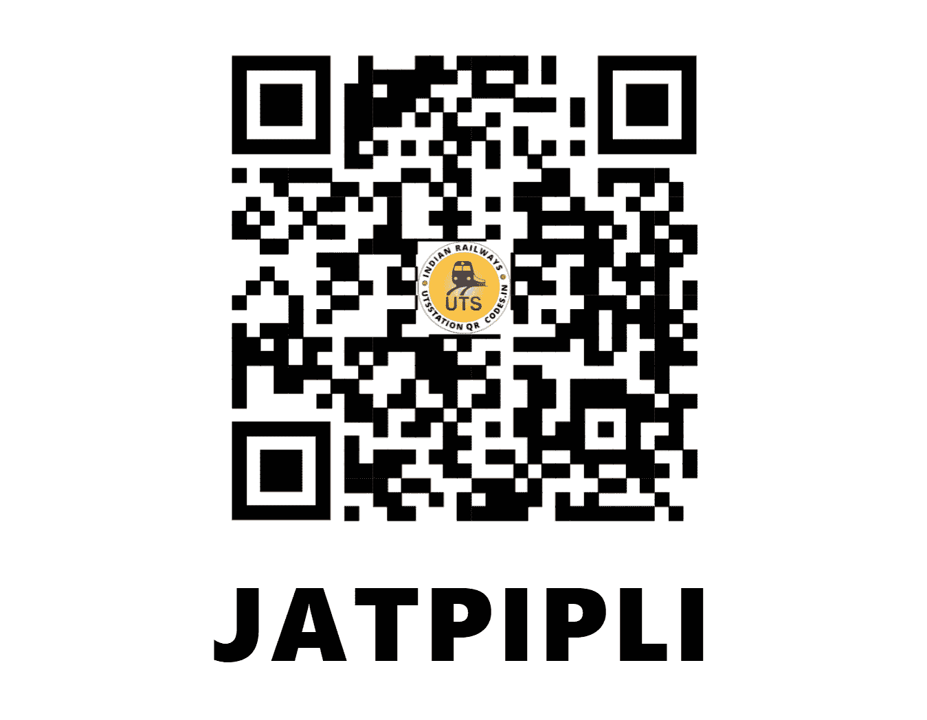 UTS QR Code for JATPIPLI - JTX - WR (GUJARAT)