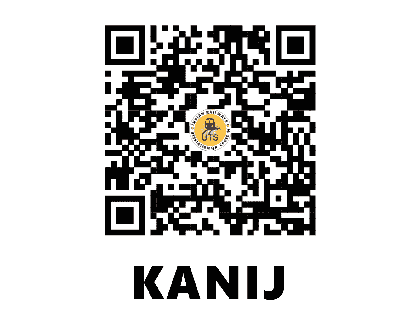 UTS QR Code for KANIJ - KANJ - WR (GUJARAT)