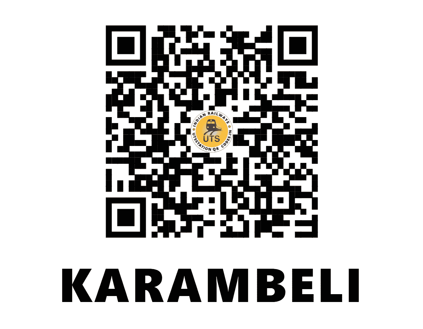 UTS QR Code for KARAMBELI - KEB - WR (GUJARAT)