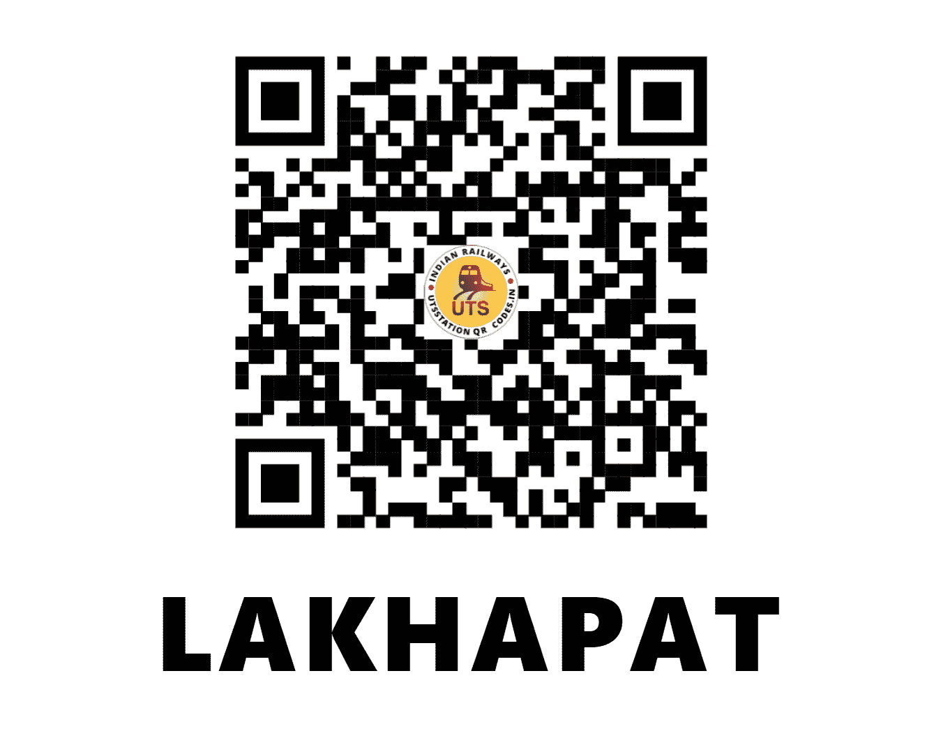 UTS QR Code for LAKHAPAT - LAA - WR (GUJARAT)