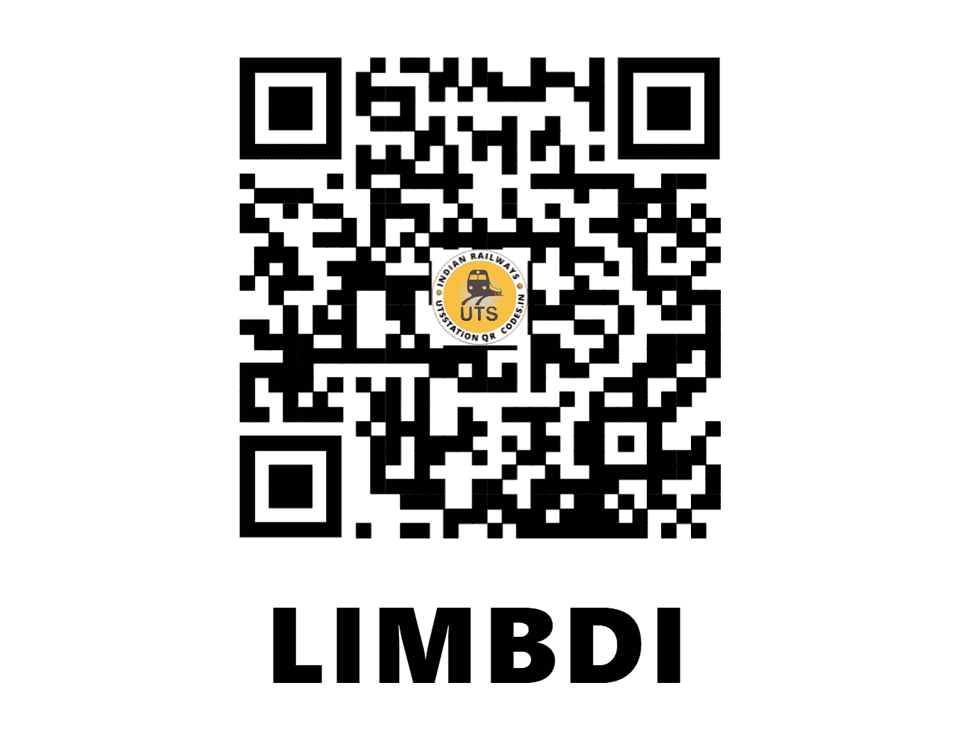 UTS QR Code for LIMBDI - LM - WR (GUJARAT)