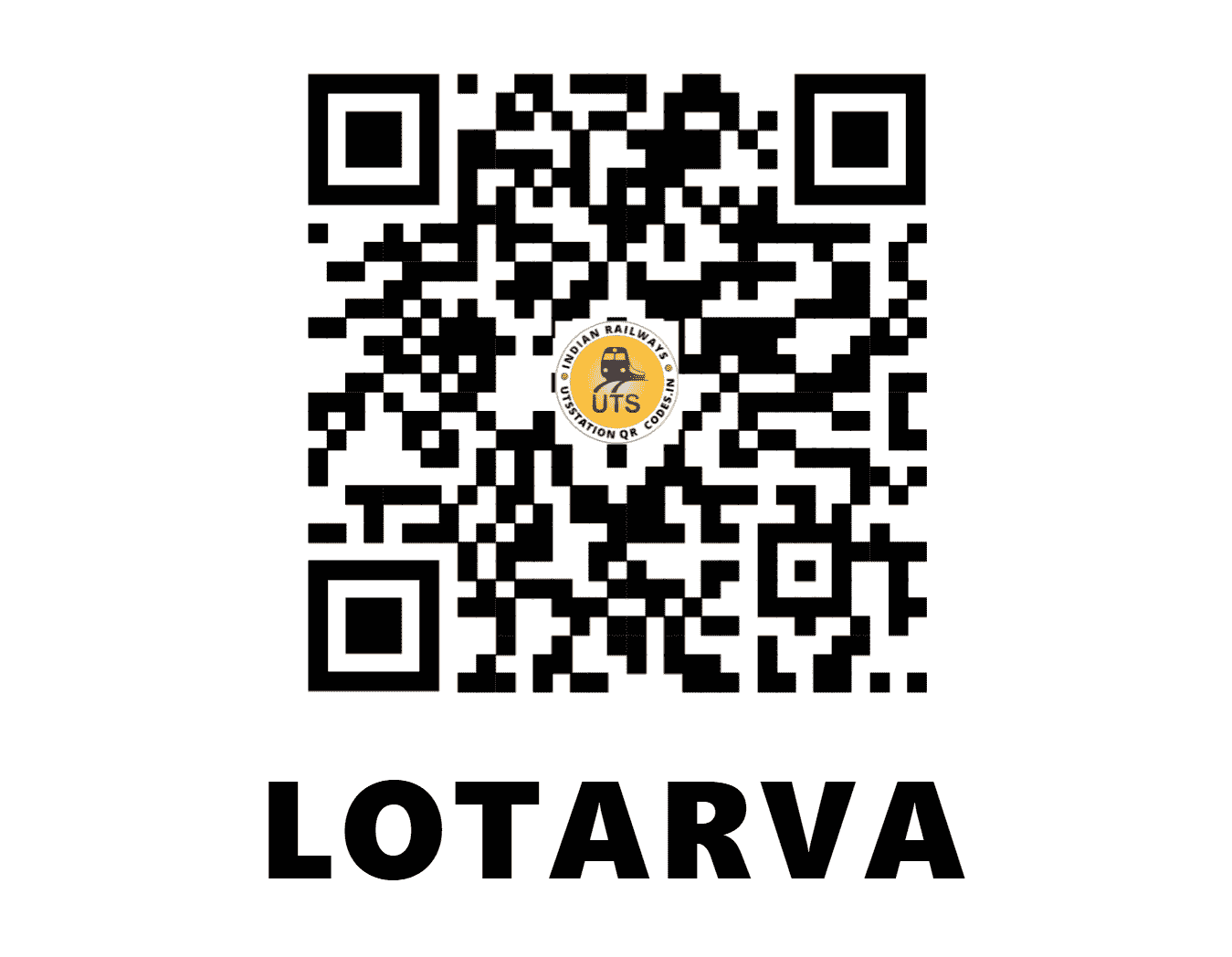 UTS QR Code for LOTARVA - LTV - WR (GUJARAT)
