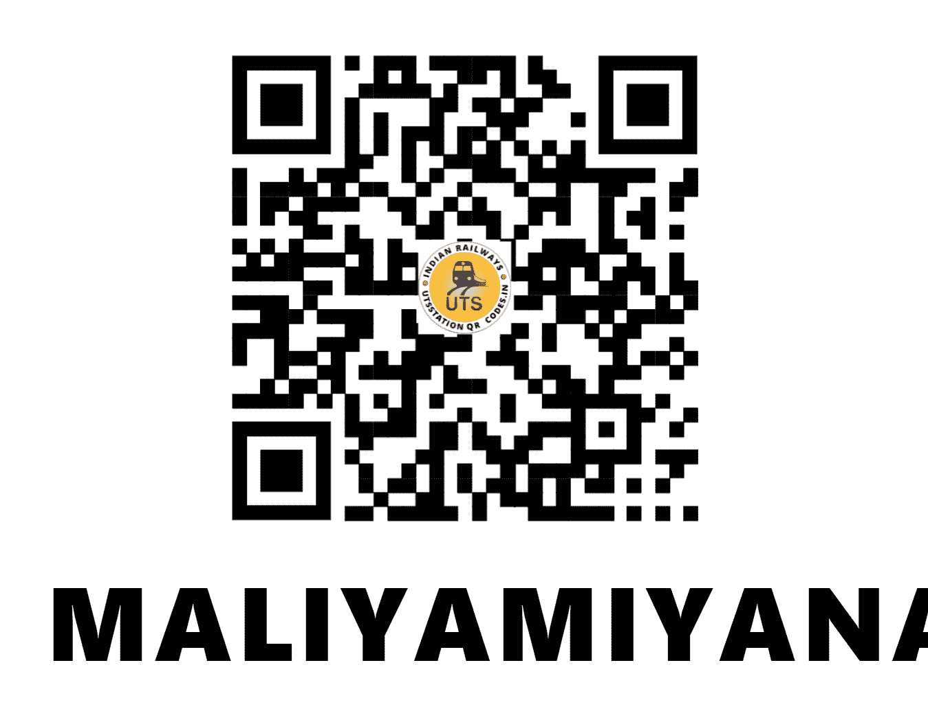UTS QR Code for MALIYAMIYANA - MALX - WR (GUJARAT)