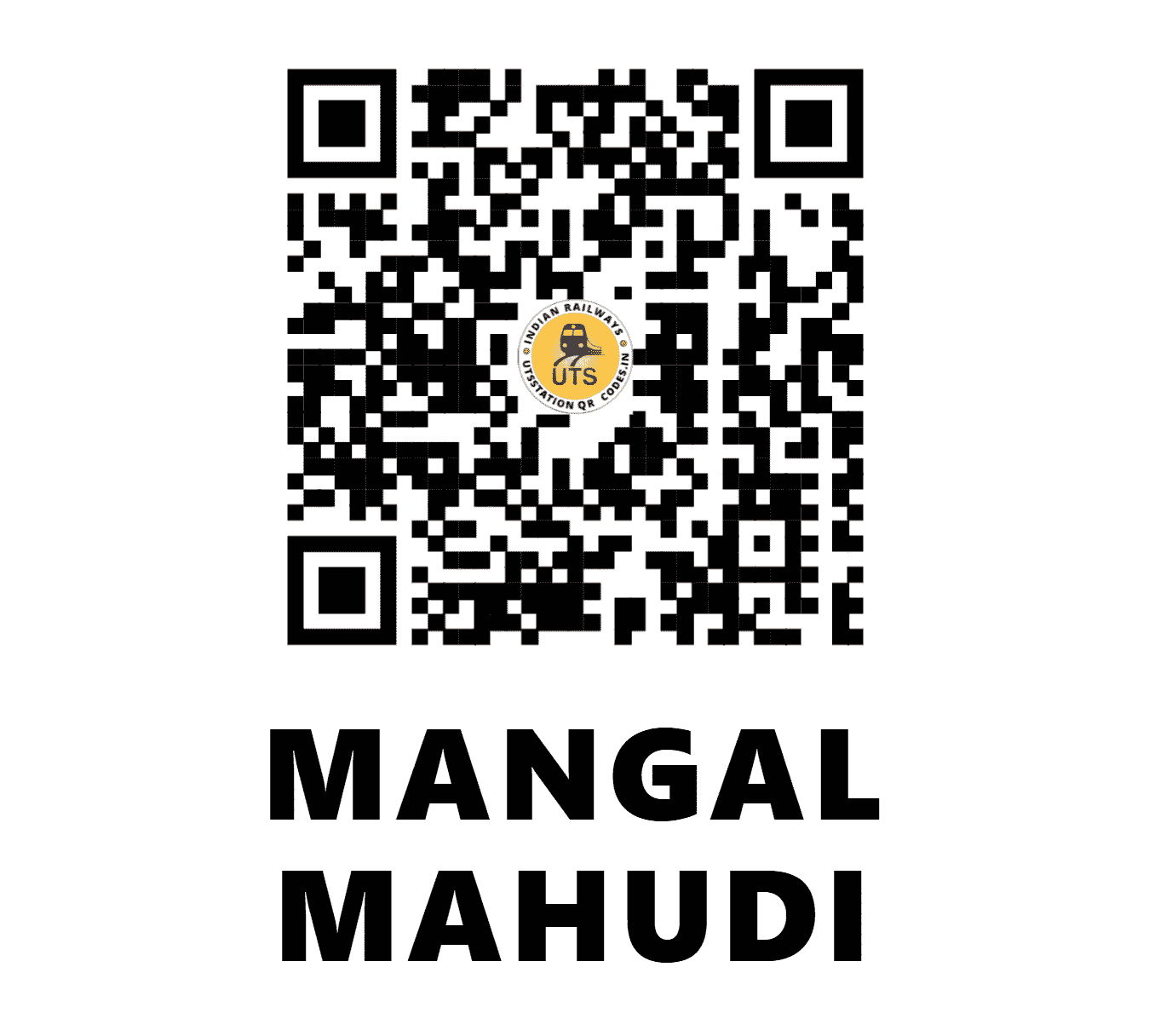 UTS QR Code for MANGAL MAHUDI - MAM - WR (GUJARAT)