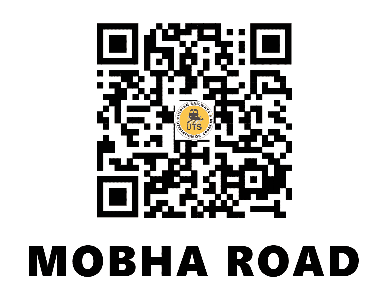 UTS QR Code for MOBHA ROAD - MBH - WR (GUJARAT)