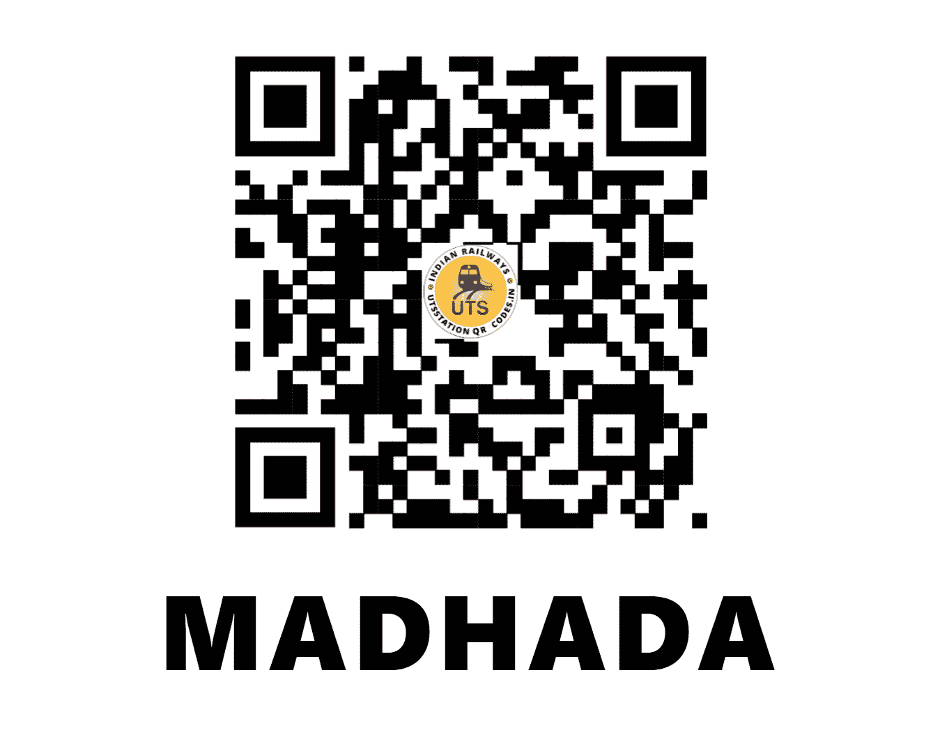 UTS QR Code for MADHADA - MDHA - WR (GUJARAT)