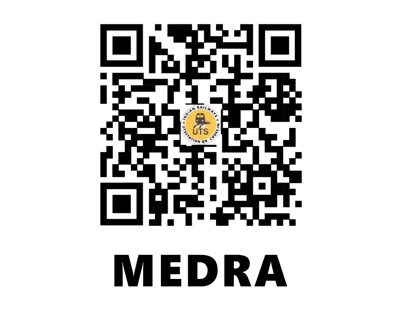 UTS QR Code for MEDRA - MDRA - WR (GUJARAT)