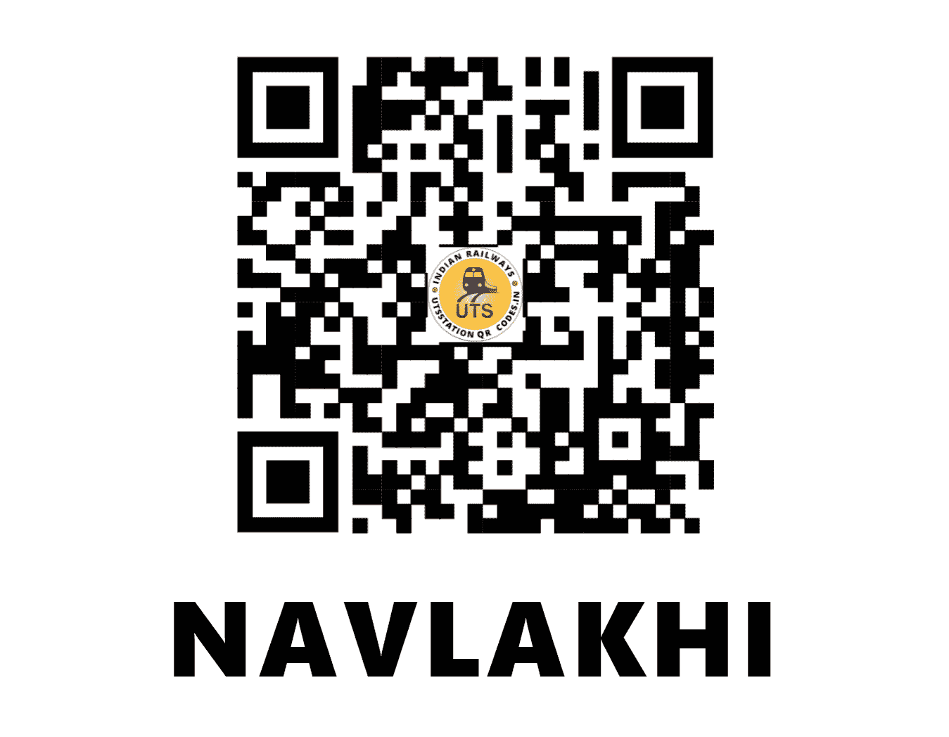UTS QR Code for NAVLAKHI - NLK - WR (GUJARAT)