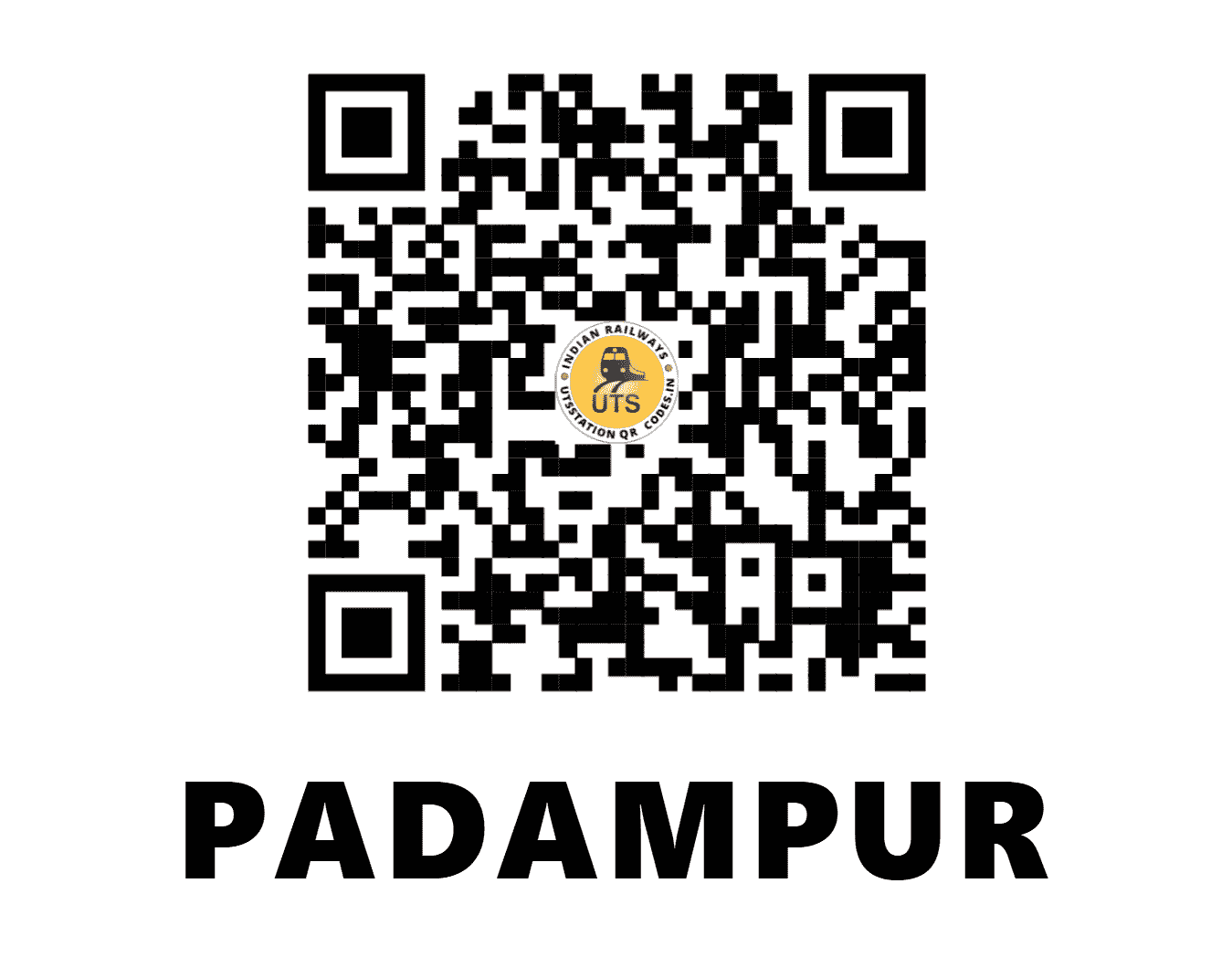 UTS QR Code for PADAMPUR - PDF - WR (GUJARAT)