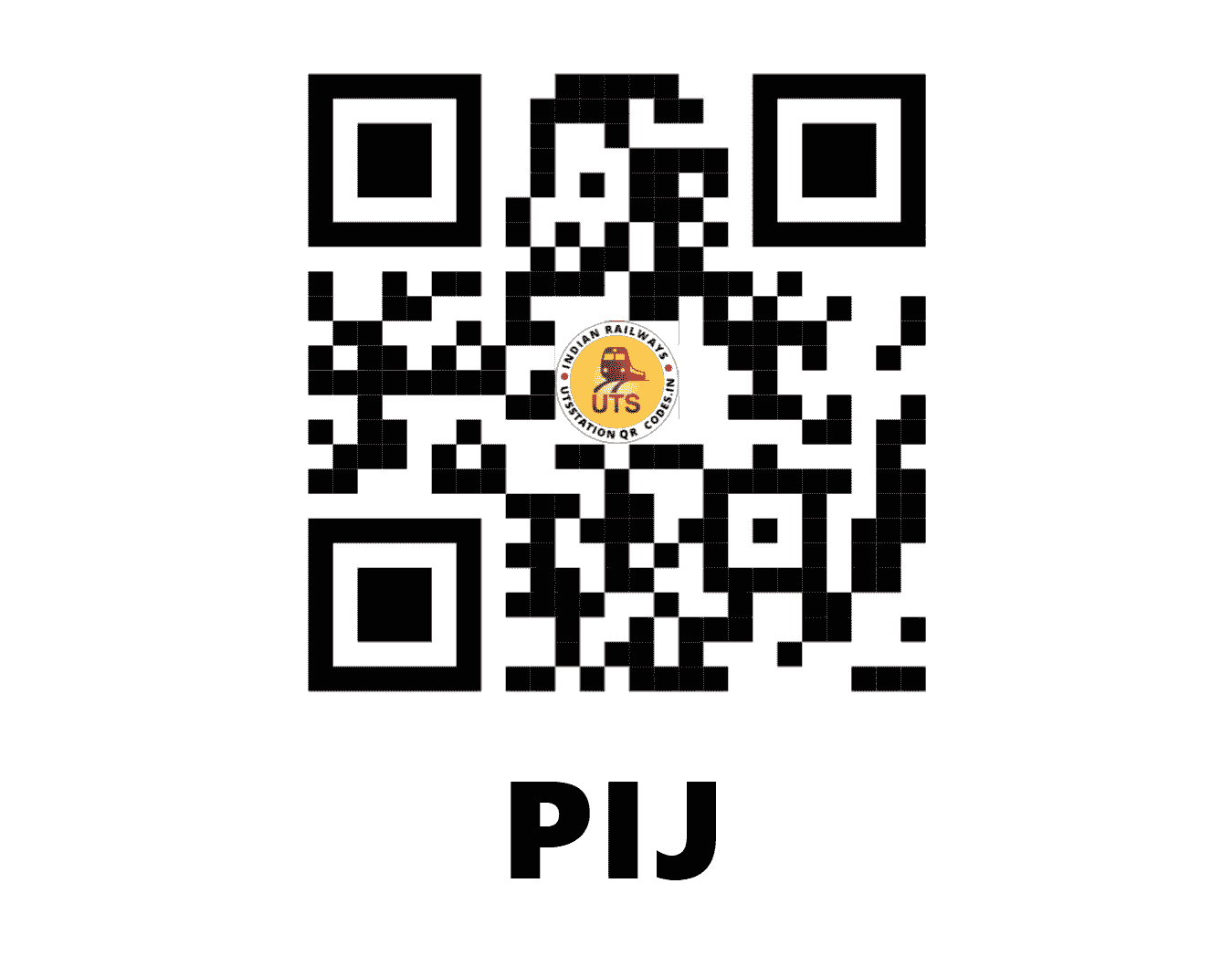 UTS QR Code for PIJ - PIJ - WR (GUJARAT)