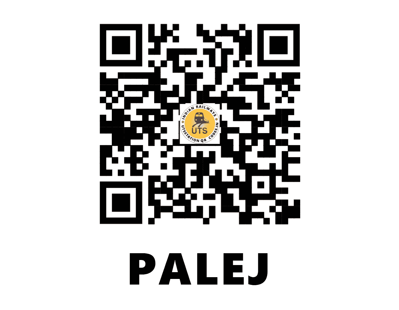 UTS QR Code for PALEJ - PLJ - WR (GUJARAT)