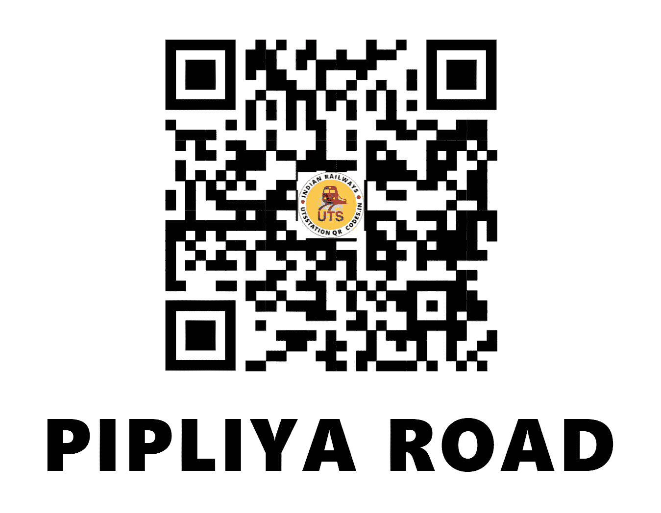 UTS QR Code for PIPLIYA ROAD - PPS - WR (GUJARAT)