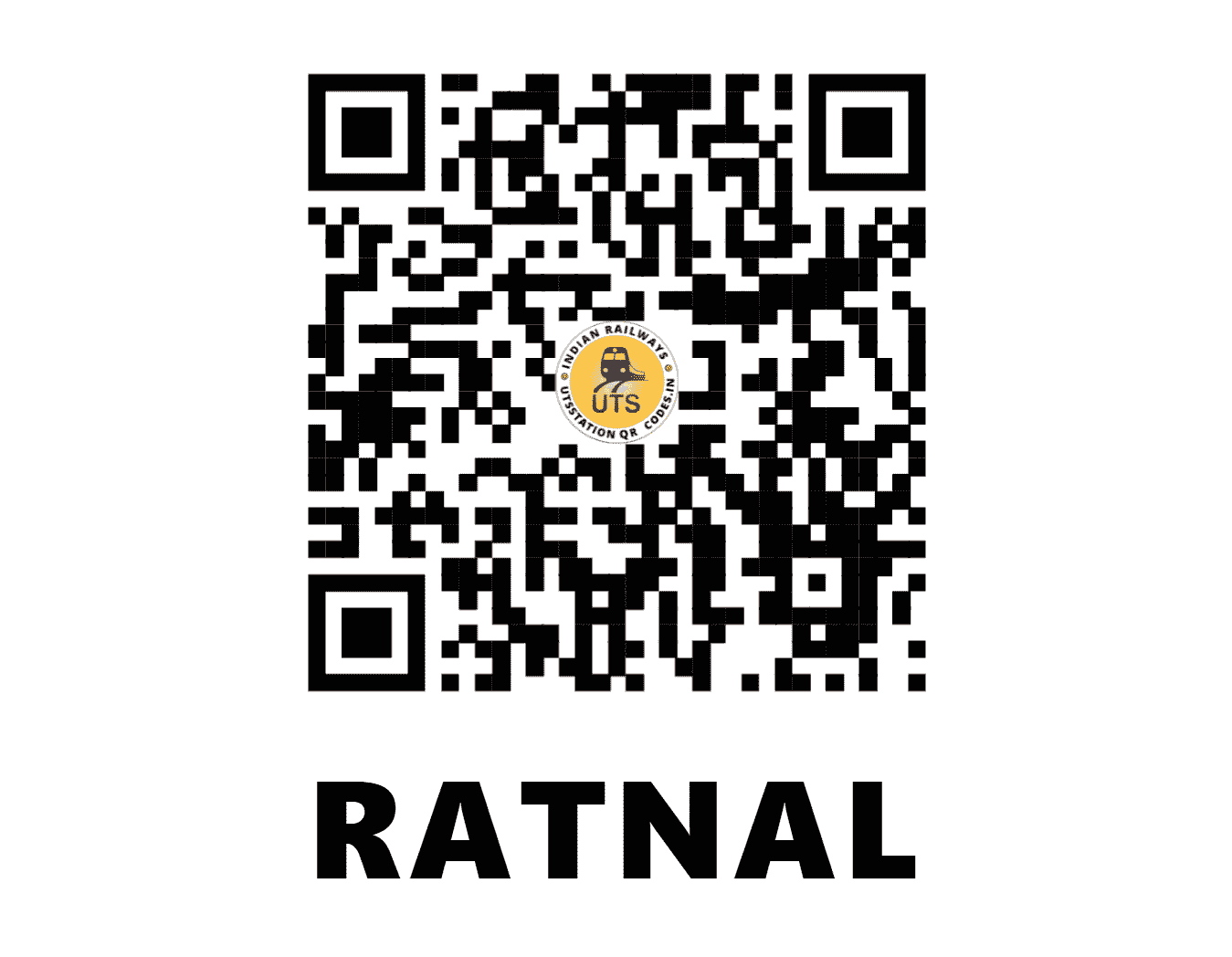 UTS QR Code for RATNAL - RUT - WR (GUJARAT)