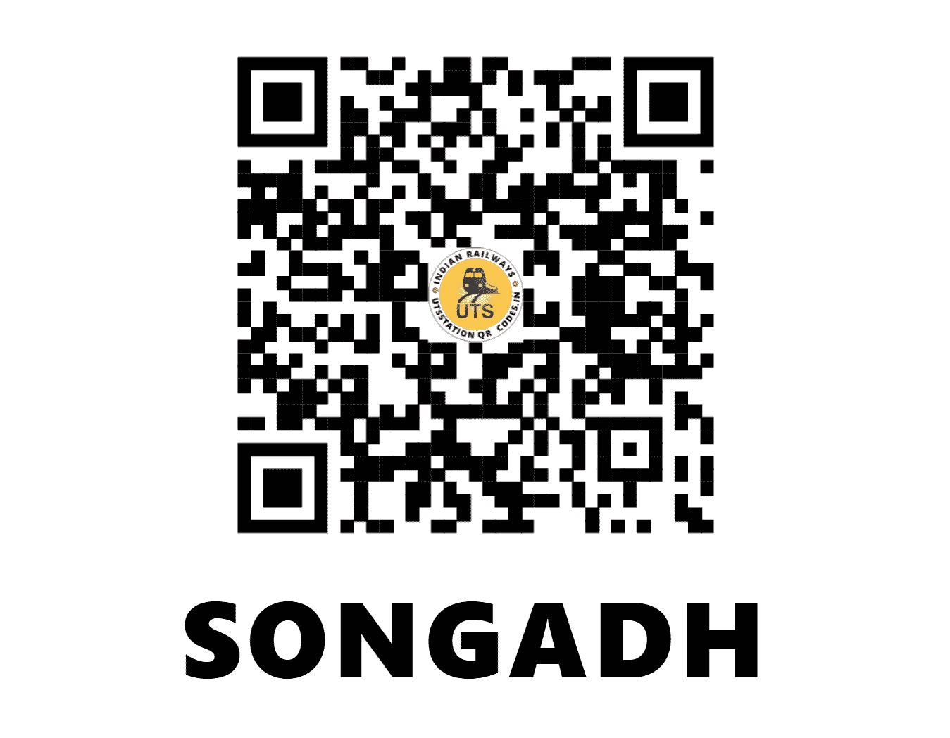 UTS QR Code for SONGADH - SGD - WR (GUJARAT)
