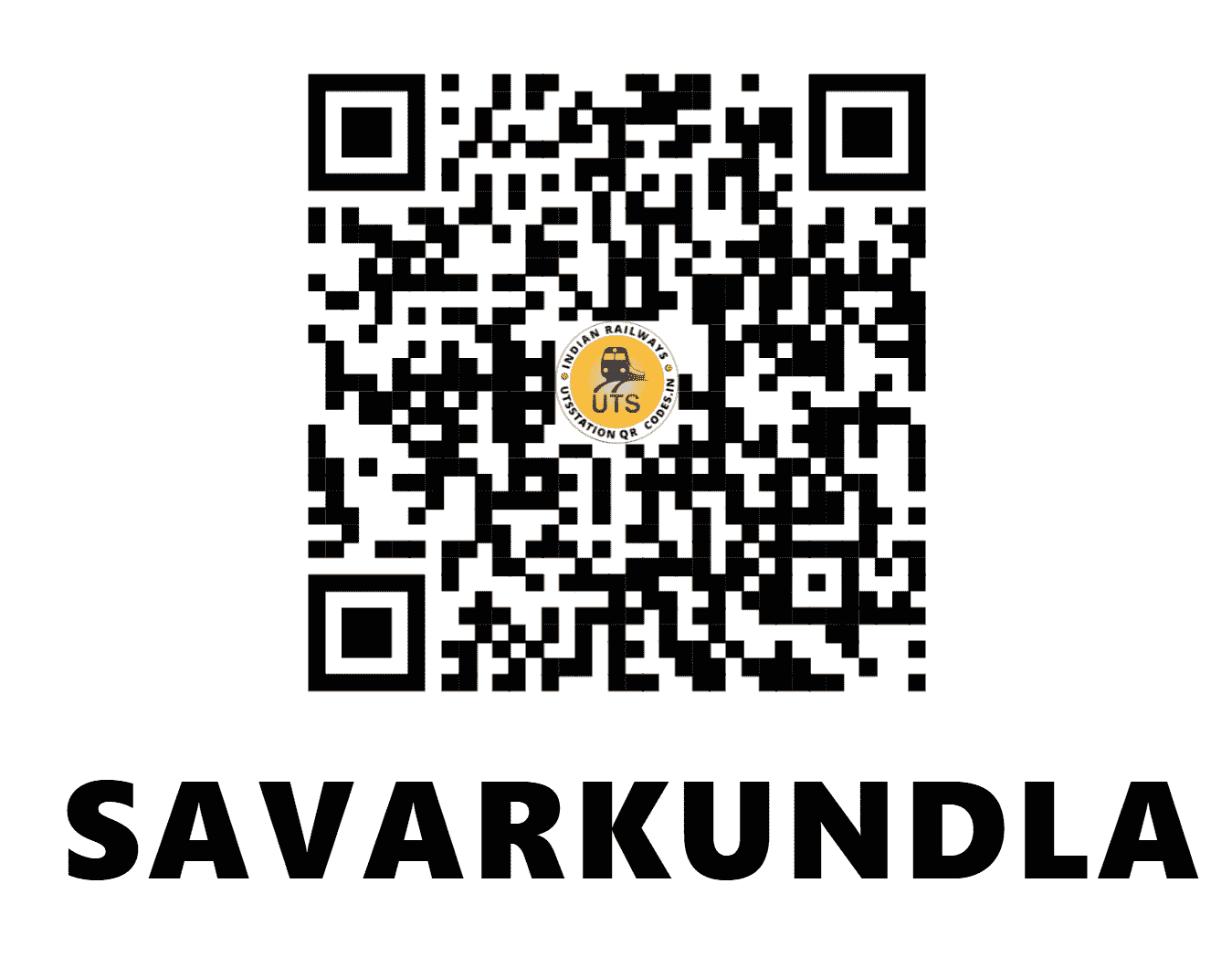 UTS QR Code for SAVARKUNDLA - SVKD - WR (GUJARAT)