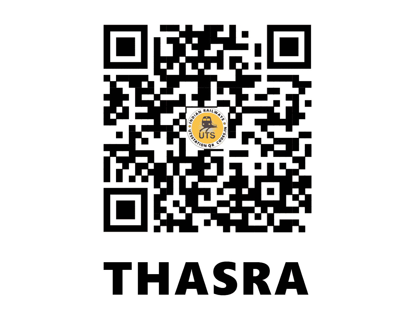 UTS QR Code for THASRA - TAS - WR (GUJARAT)