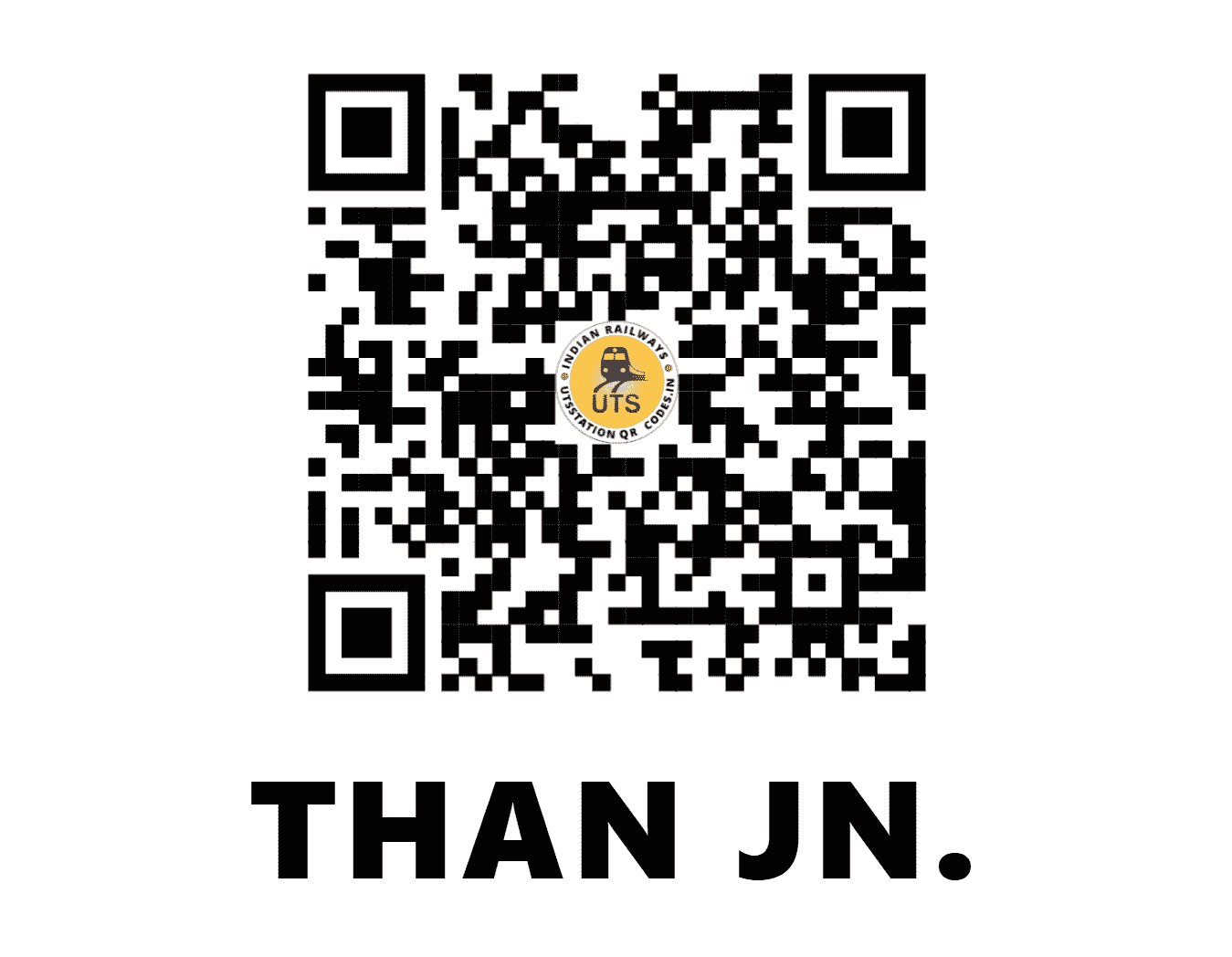 UTS QR Code for THAN JN. - THAN - WR (GUJARAT)