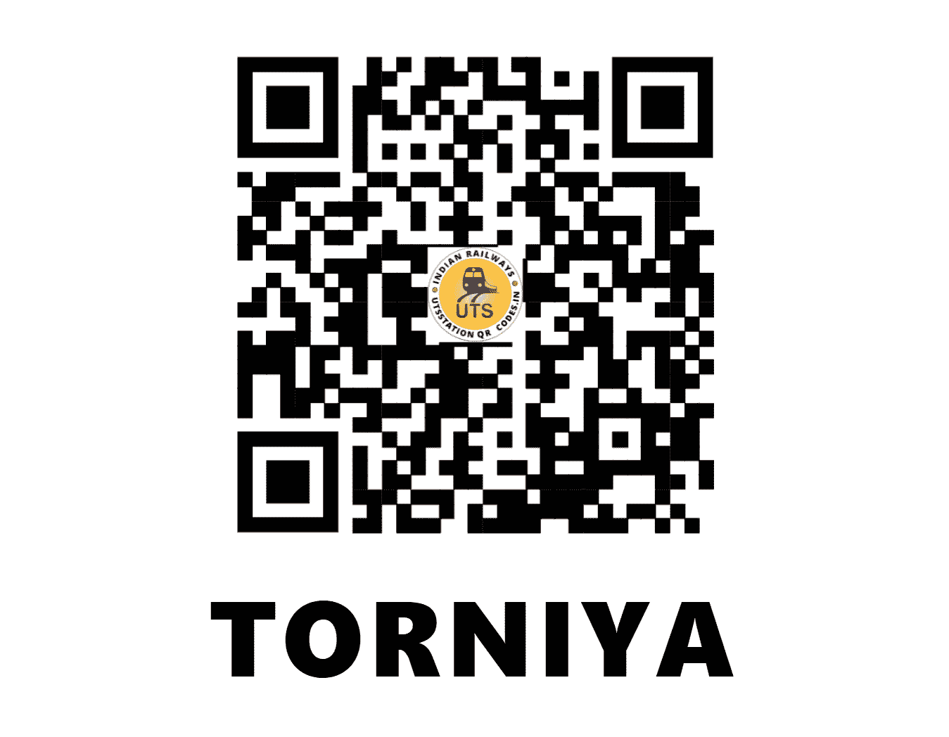 UTS QR Code for TORNIYA - TORA - WR (GUJARAT)