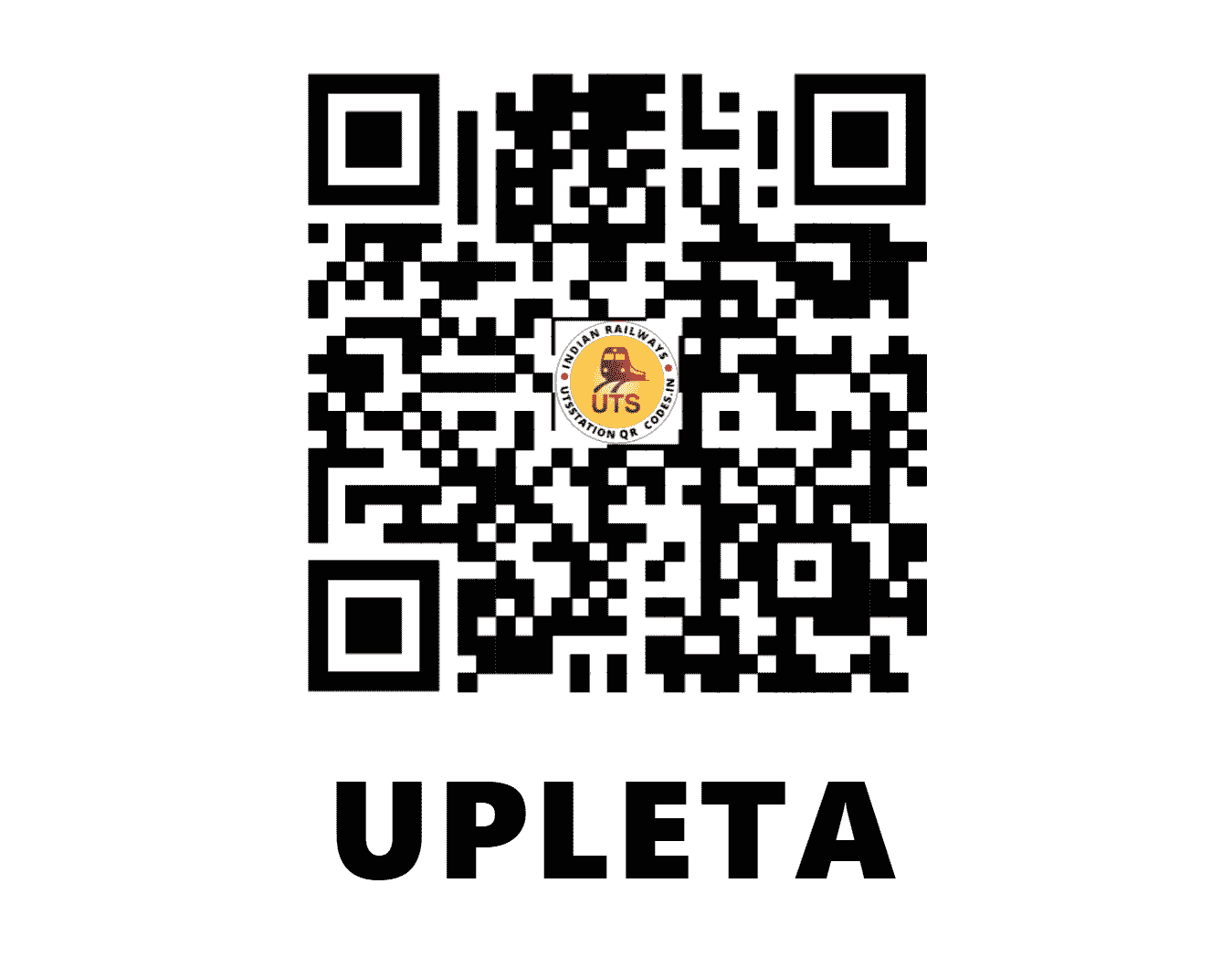 UTS QR Code for UPLETA - UA - WR (GUJARAT)