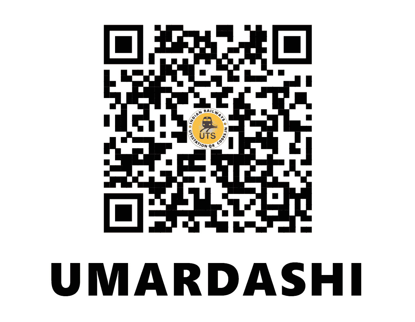 UTS QR Code for UMARDASHI - UM - WR (GUJARAT)