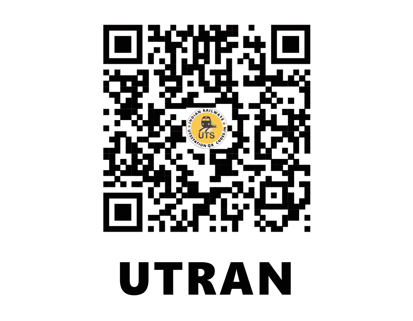UTS QR Code for UTRAN - URN - WR (GUJARAT)