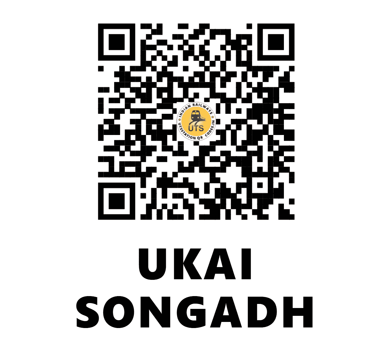 UTS QR Code for UKAI SONGADH - USD - WR (GUJARAT)