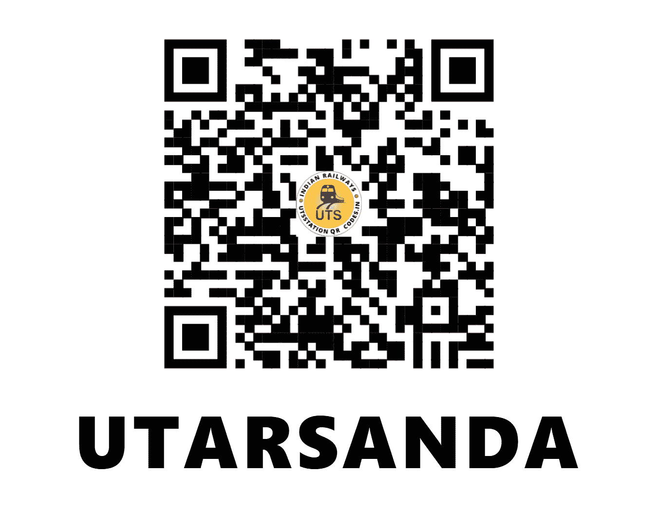 UTS QR Code for UTARSANDA - UTD - WR (GUJARAT)
