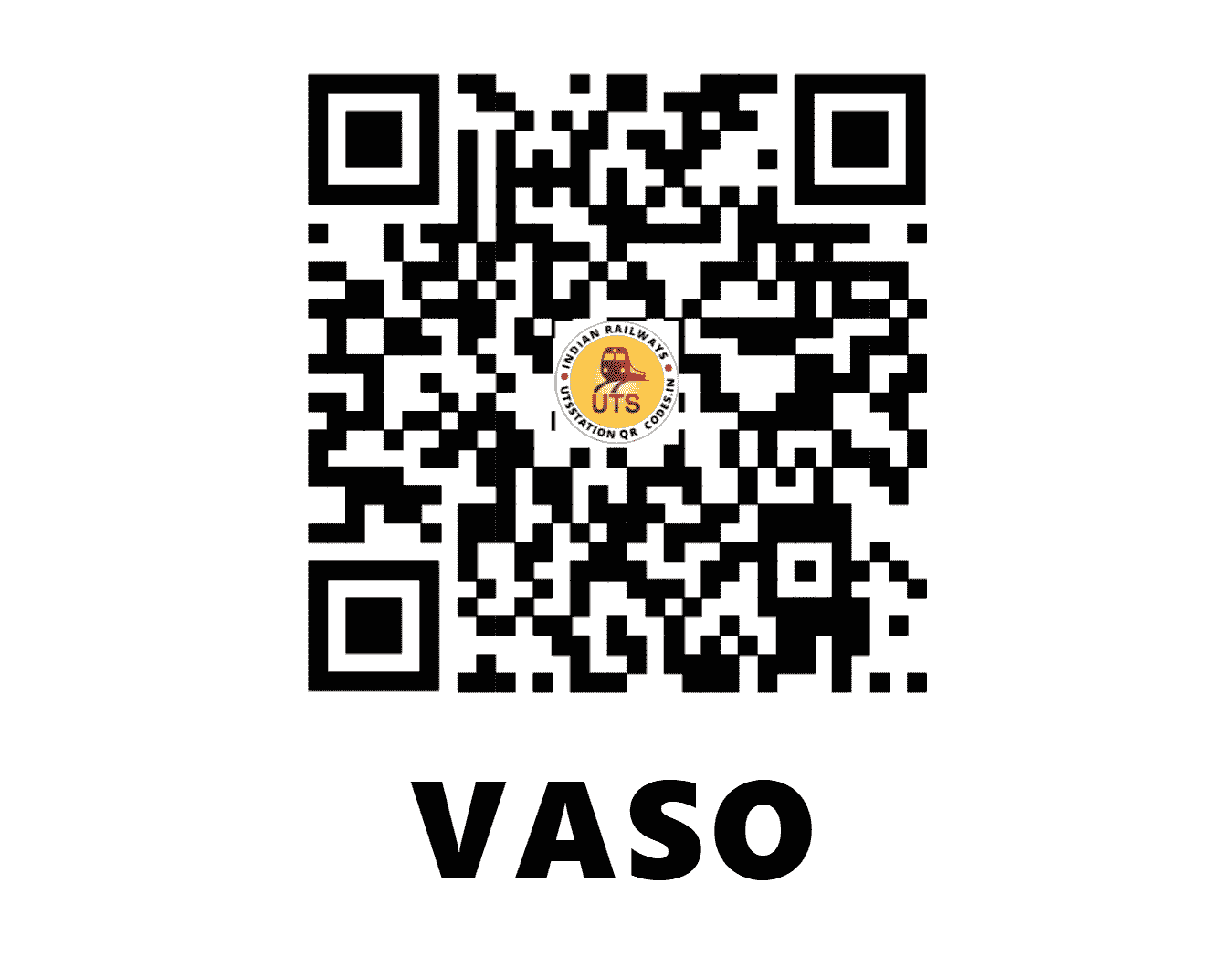 UTS QR Code for VASO - VASO - WR (GUJARAT)
