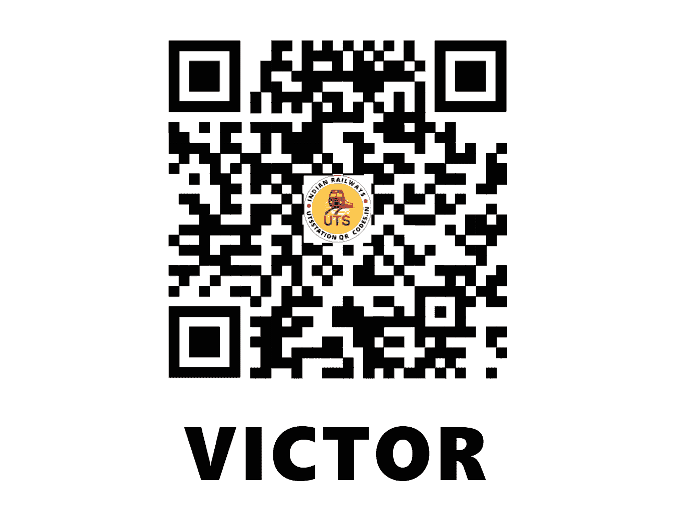 UTS QR Code for VICTOR - VCT - WR (GUJARAT)