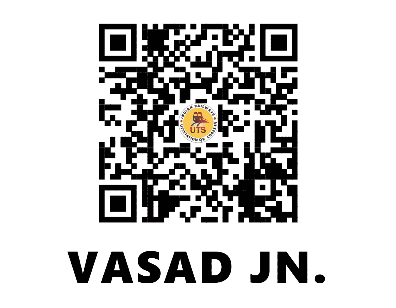 UTS QR Code for VASAD JN. - VDA - WR (GUJARAT)