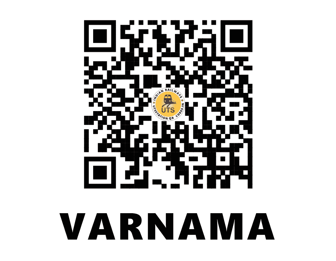 UTS QR Code for VARNAMA - VRM - WR (GUJARAT)