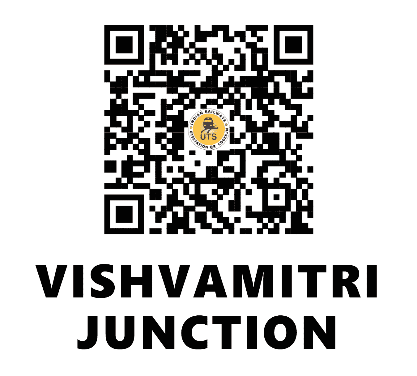 UTS QR Code for VISHVAMITRI JUNCTION - VSI - WR (GUJARAT)