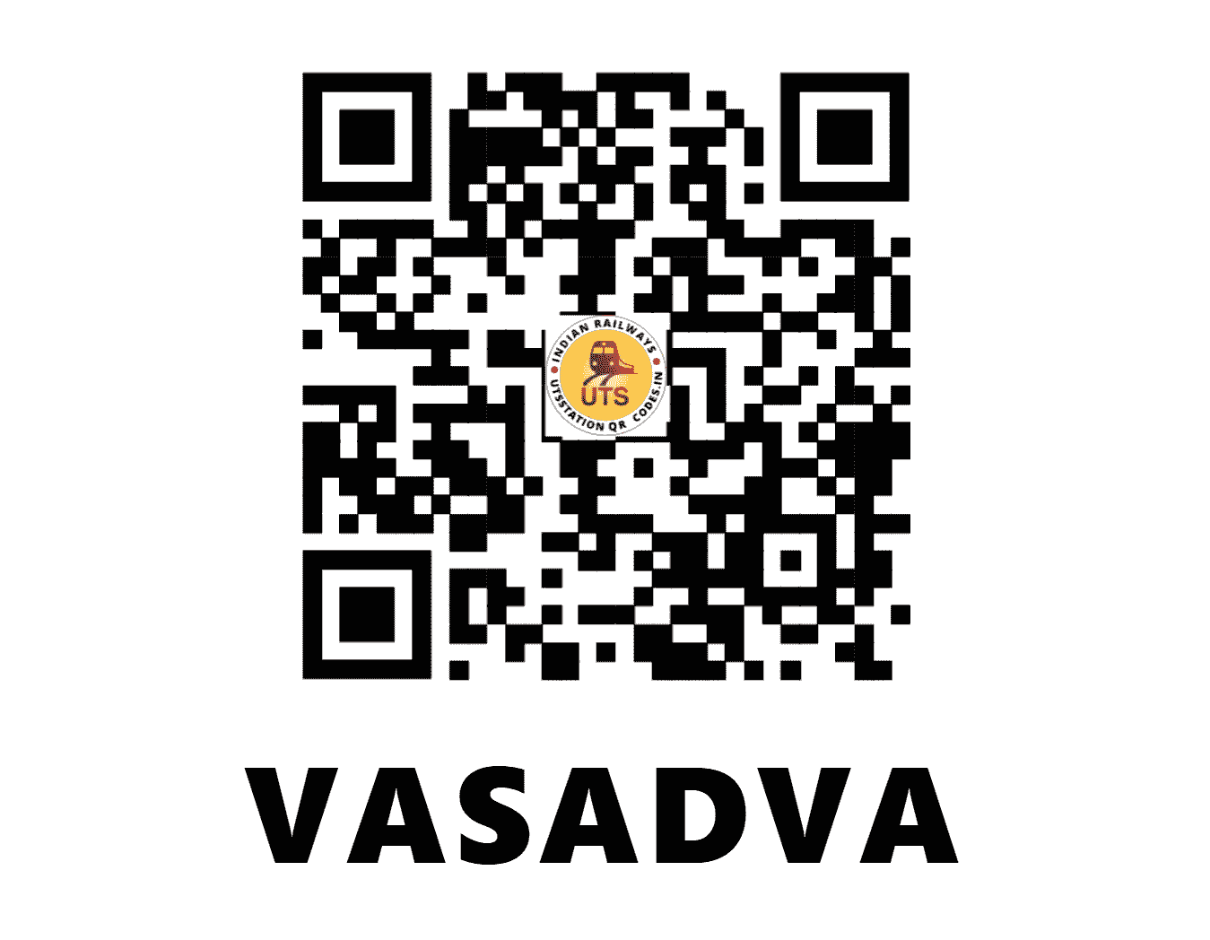 UTS QR Code for VASADVA - VSV - WR (GUJARAT)