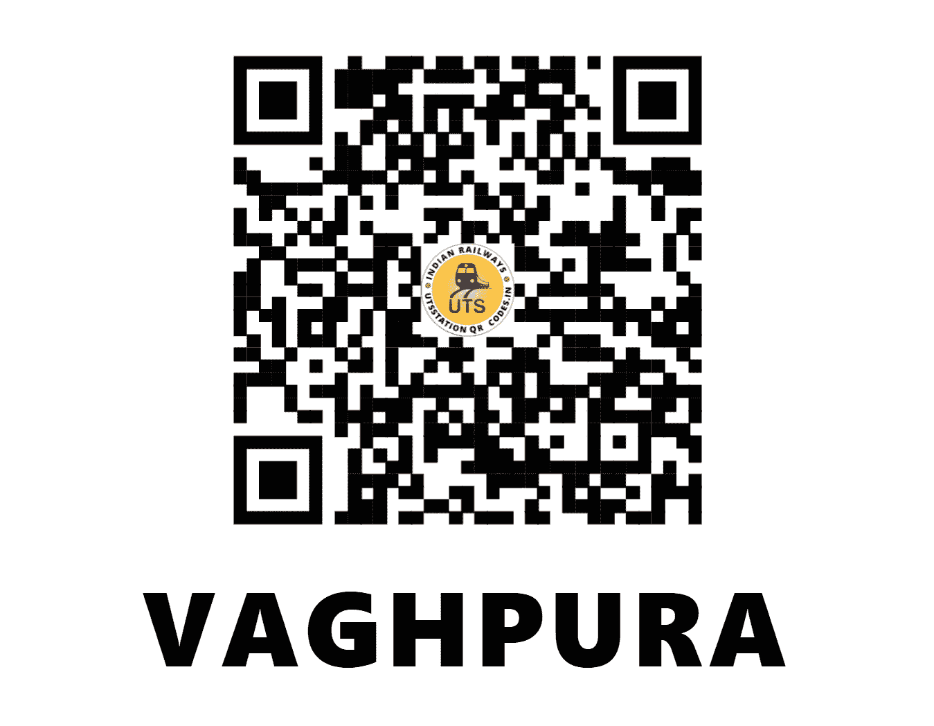UTS QR Code for VAGHPURA - VU - WR (GUJARAT)
