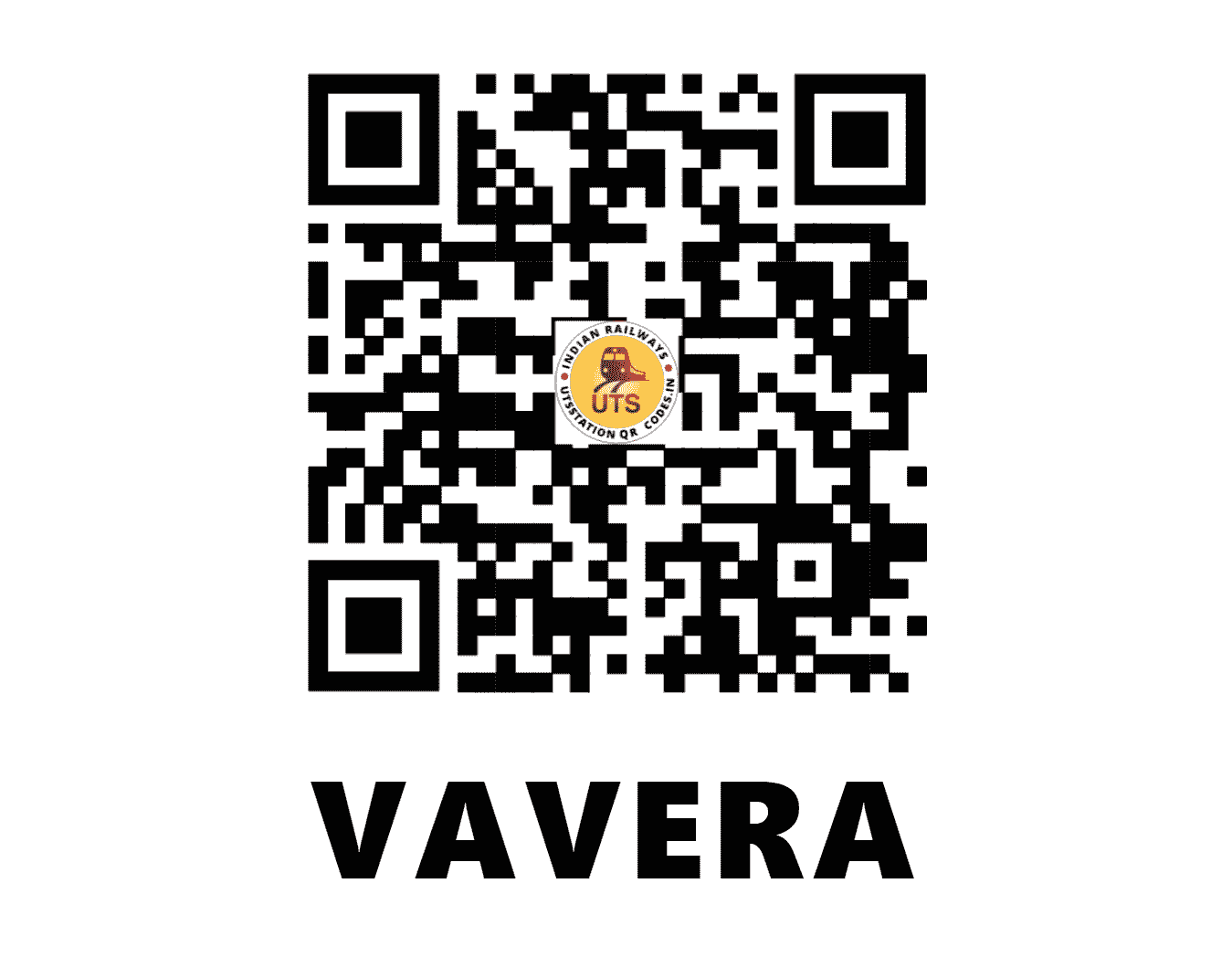 UTS QR Code for VAVERA - VVV - WR (GUJARAT)
