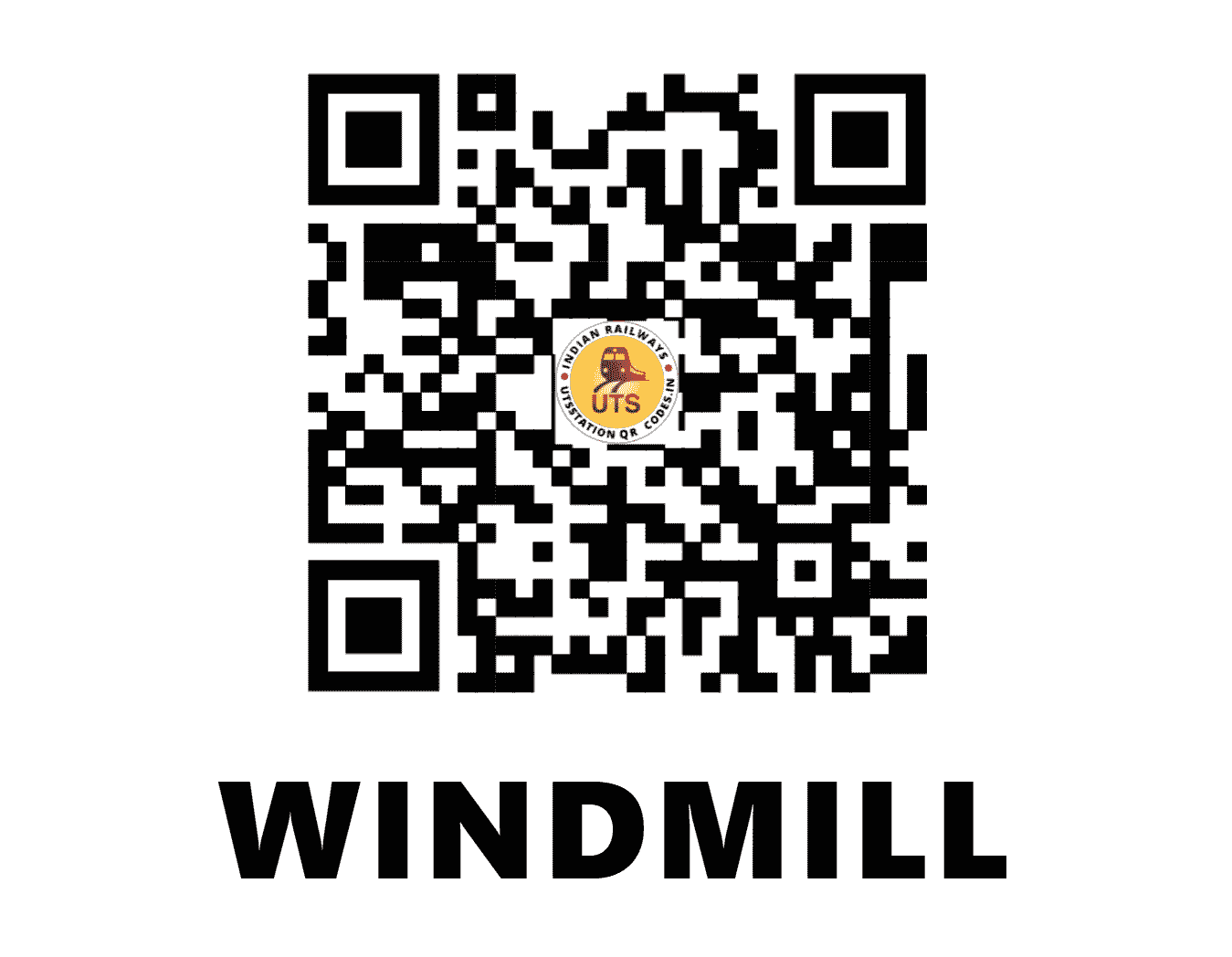 UTS QR Code for WINDMILL - WML - WR (GUJARAT)