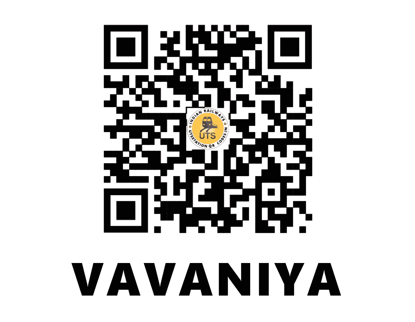 UTS QR Code for VAVANIYA - WWA - WR (GUJARAT)