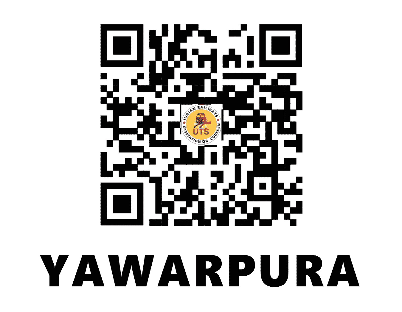 UTS QR Code for YAWARPURA - YVP - WR (GUJARAT)