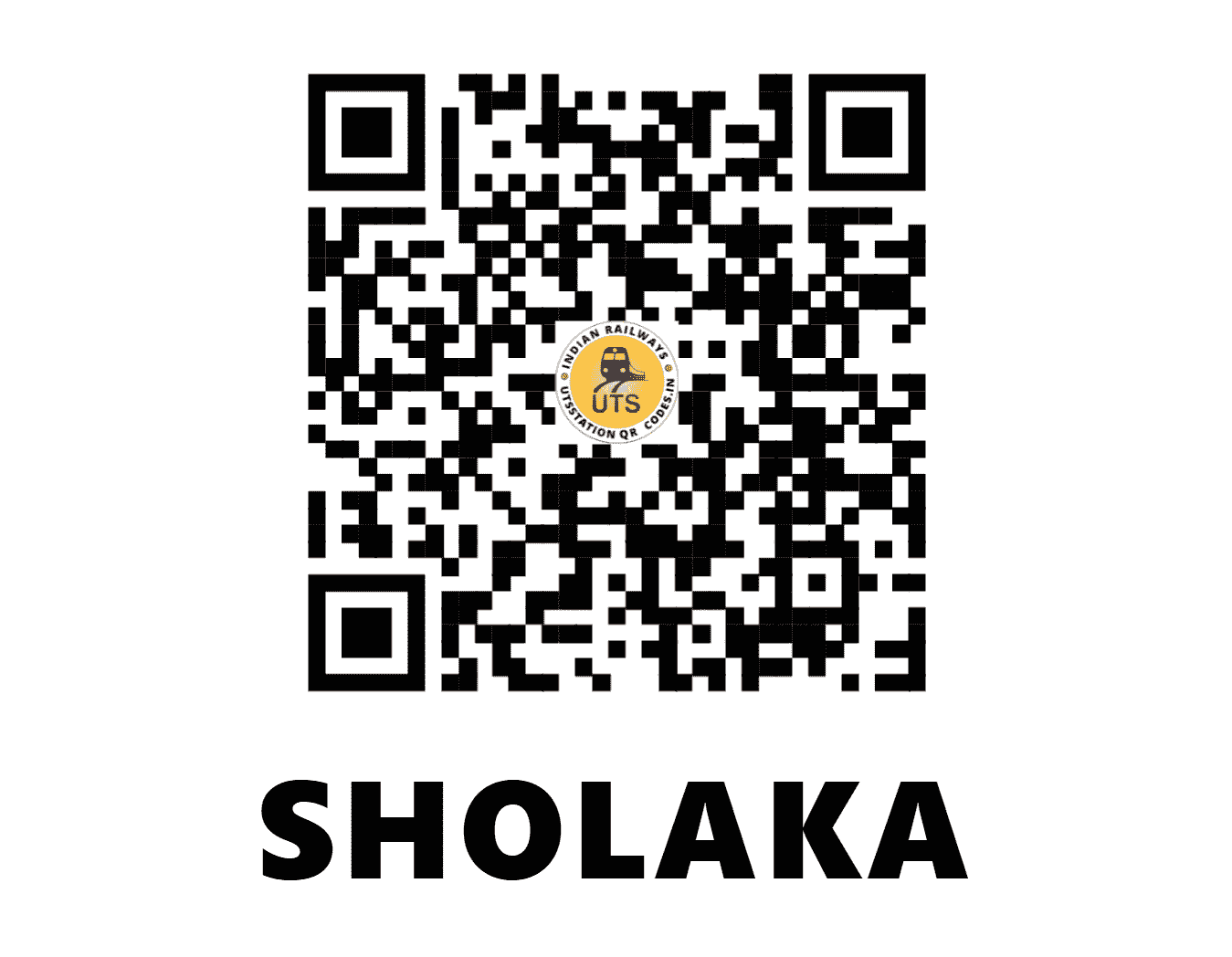 UTS QR Code for SHOLAKA - SHLK - NC (HARYANA)