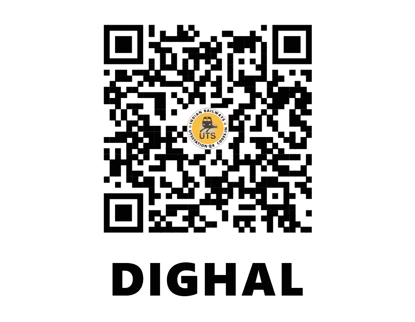 UTS QR Code for DIGHAL - DGHL - NR (HARYANA)