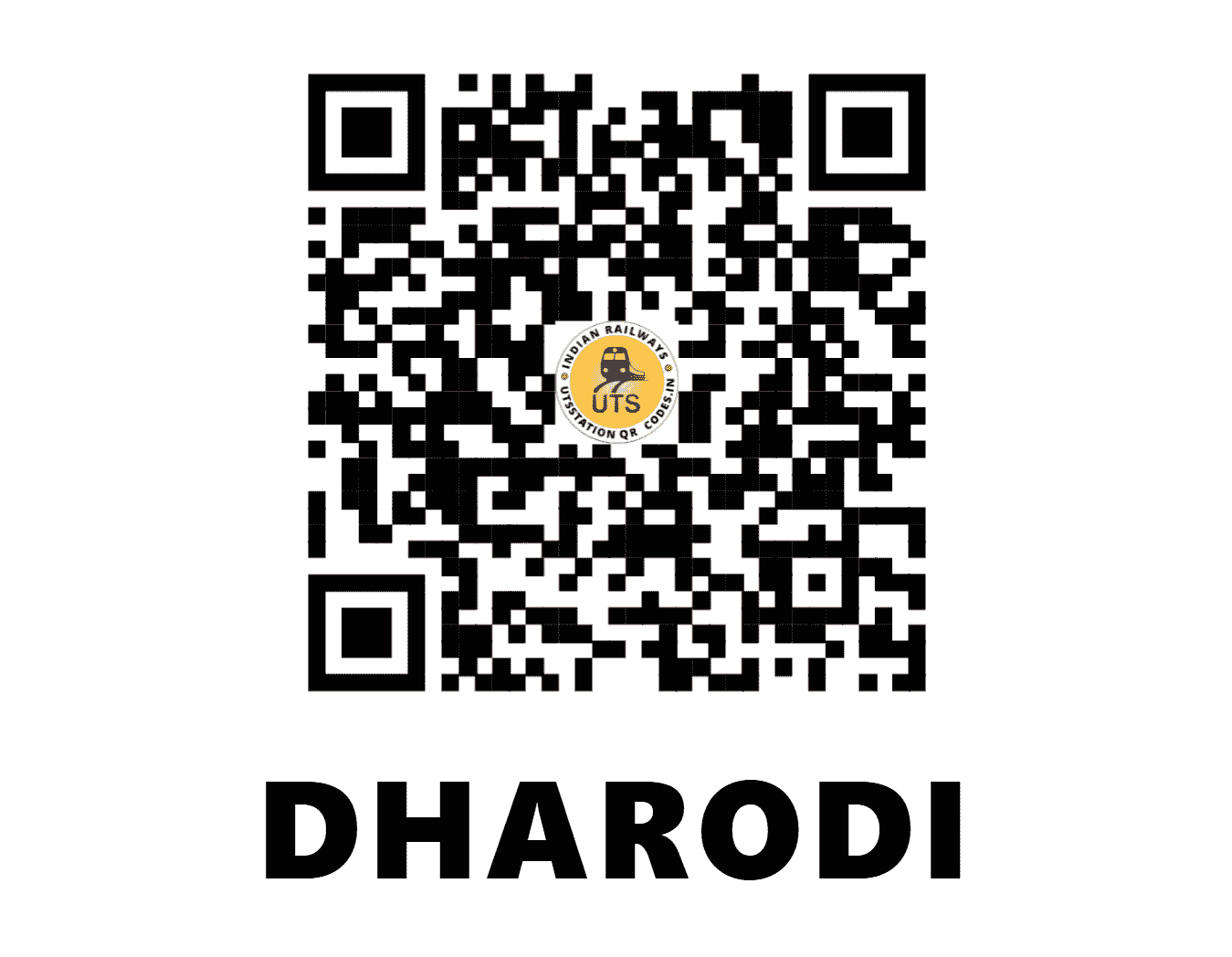 UTS QR Code for DHARODI - DHY - NR (HARYANA)