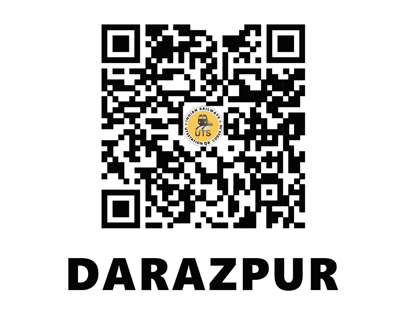 UTS QR Code for DARAZPUR - DZP - NR (HARYANA)