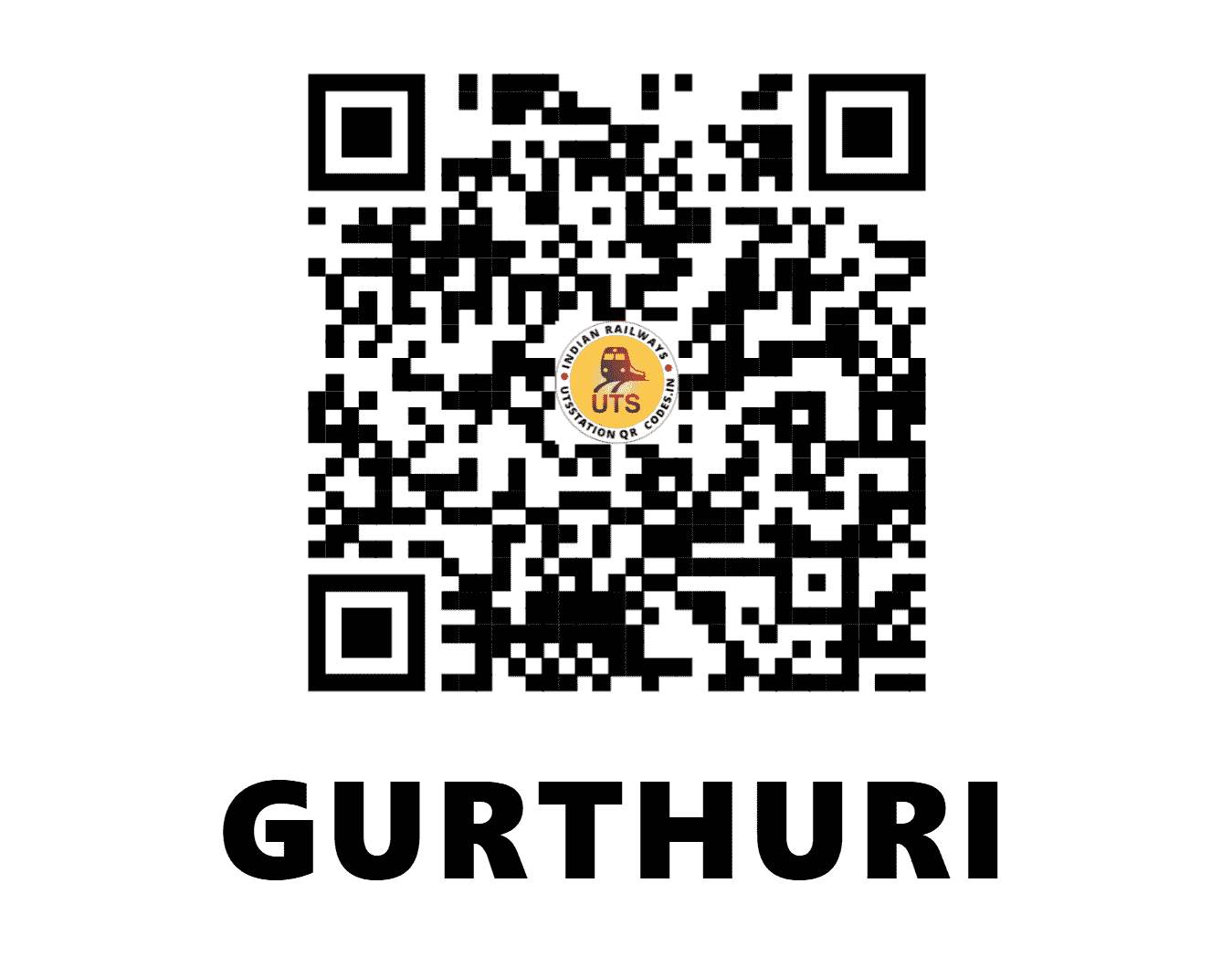 UTS QR Code for GURTHURI - GRZ - NR (HARYANA)
