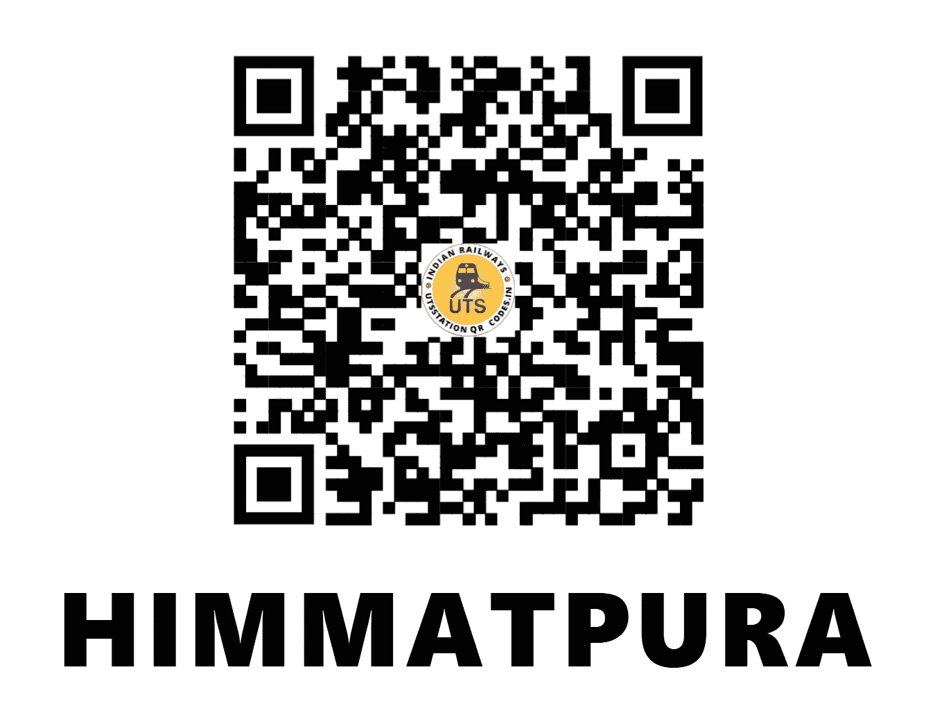 UTS QR Code for HIMMATPURA - HMQ - NR (HARYANA)