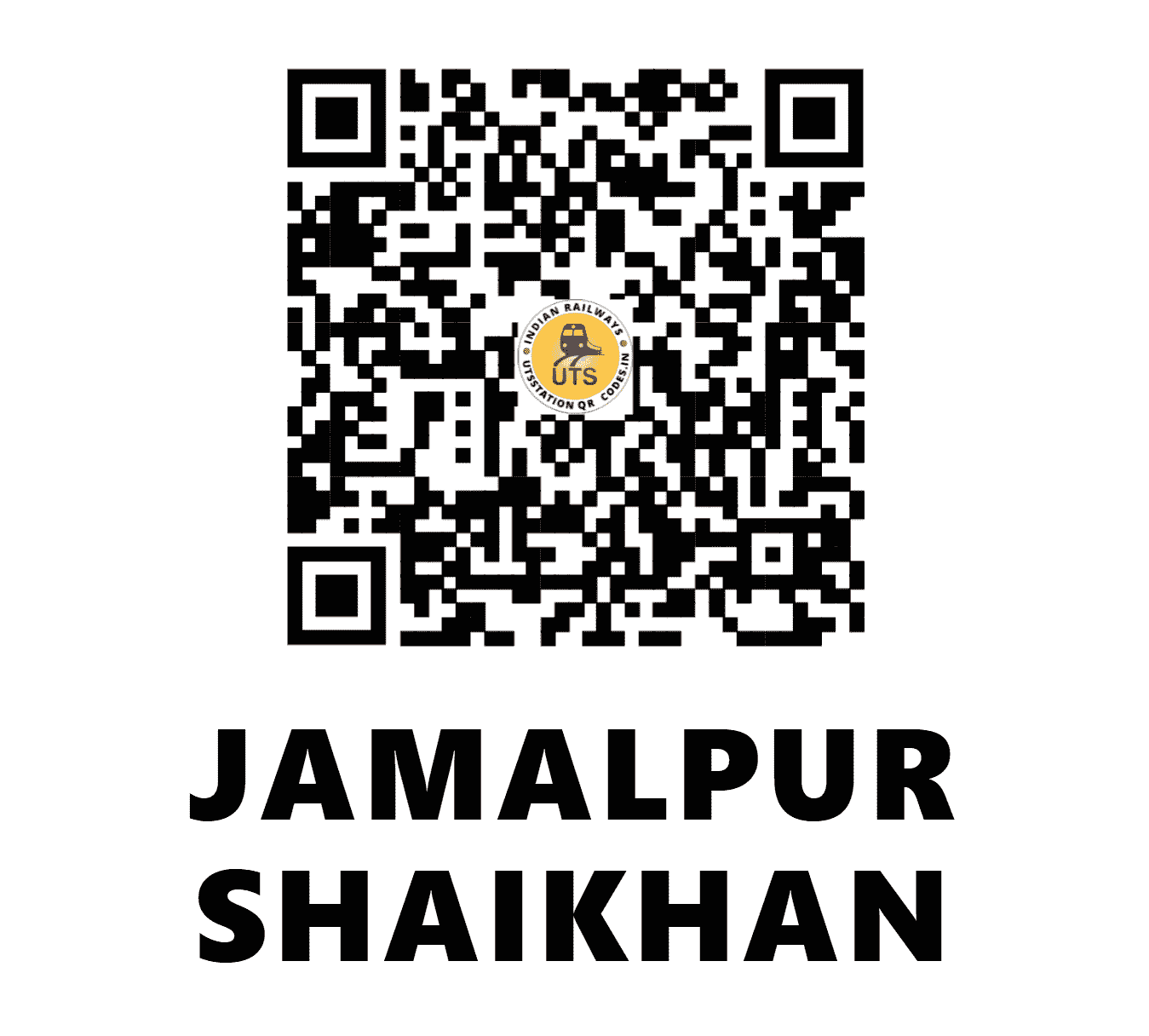 UTS QR Code for JAMALPUR SHAIKHAN - JPS - NR (HARYANA)