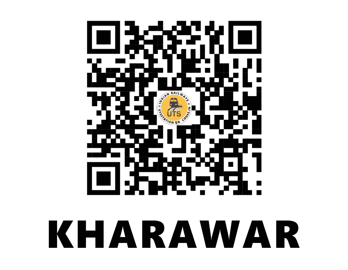 UTS QR Code for KHARAWAR - KRZ - NR (HARYANA)