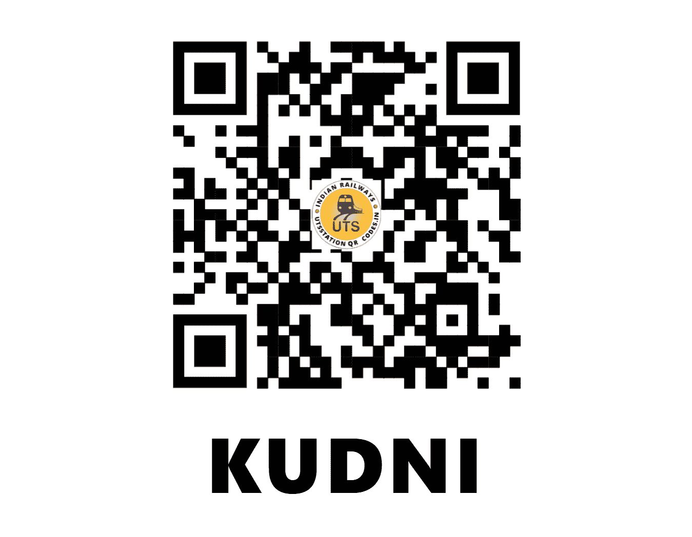 UTS QR Code for KUDNI - KUDN - NR (HARYANA)