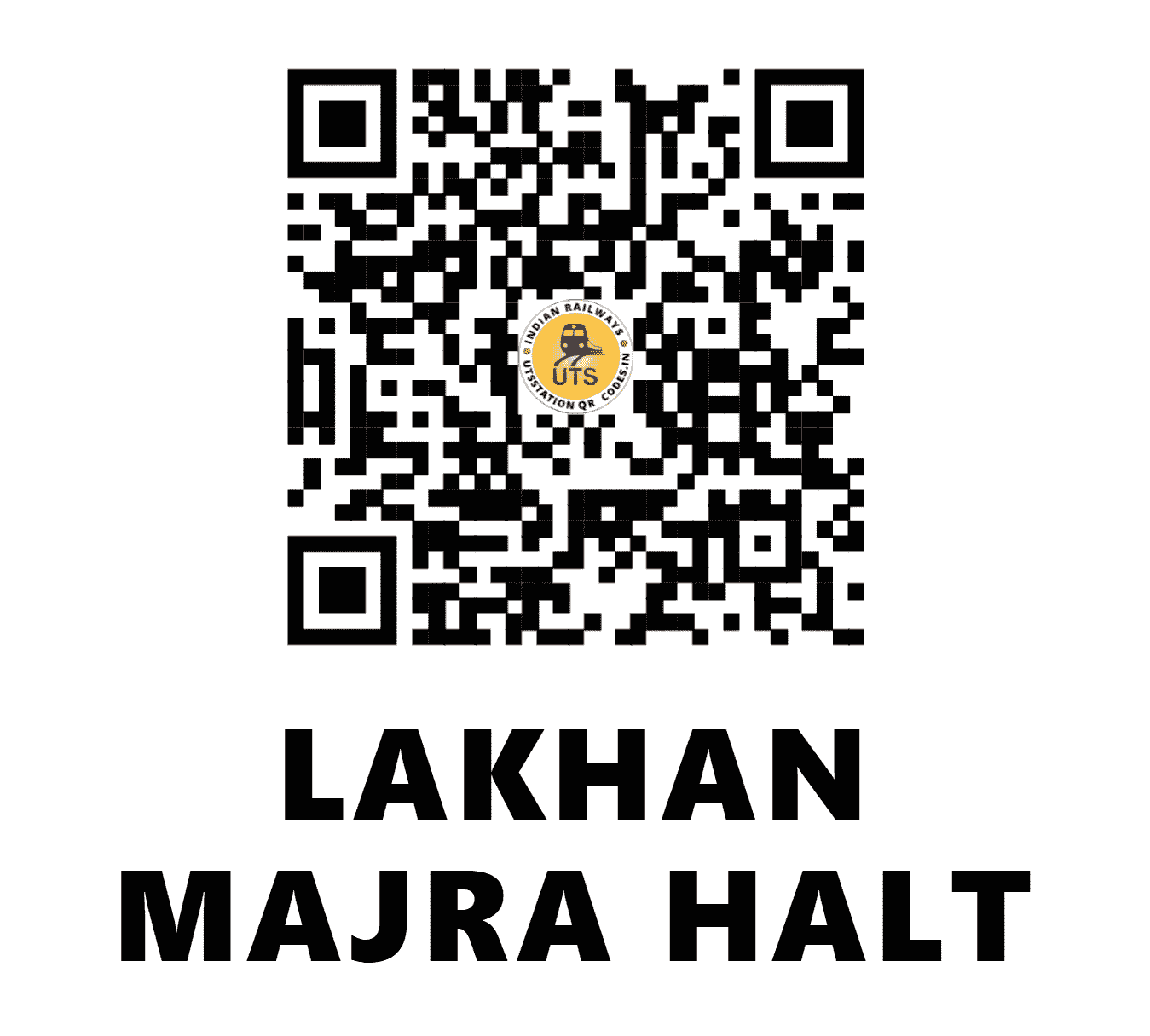 UTS QR Code for LAKHAN MAJRA HALT - LNMA - NR (HARYANA)
