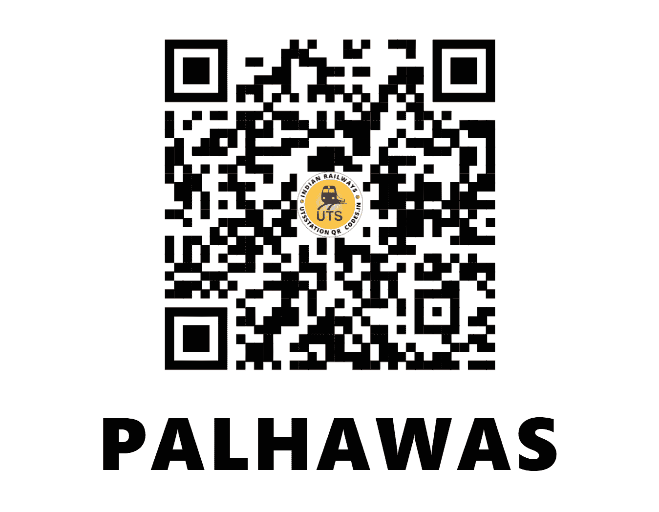 UTS QR Code for PALHAWAS - PLHW - NR (HARYANA)